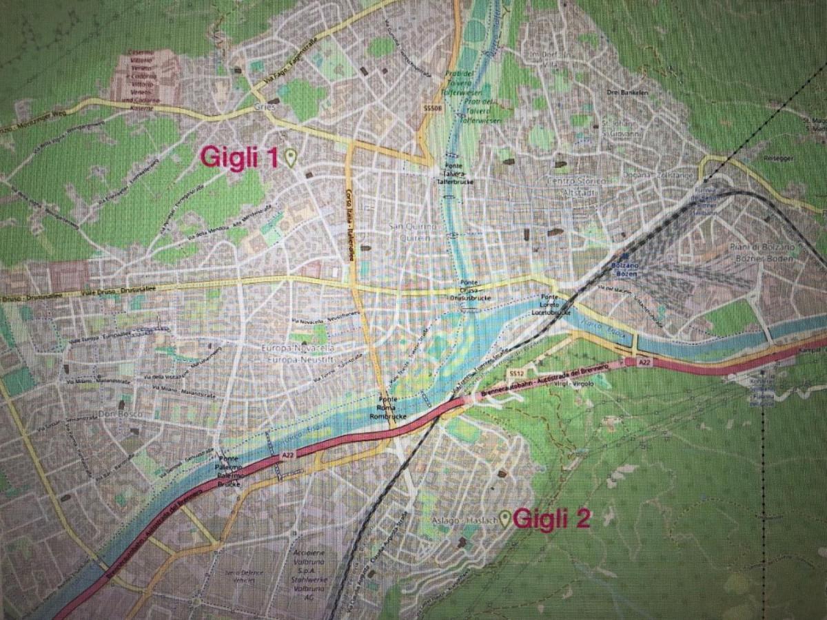 Guesthouse Gigli 2 - Free Tourist Card & Car Parking - No Trucks Bolzano Luaran gambar